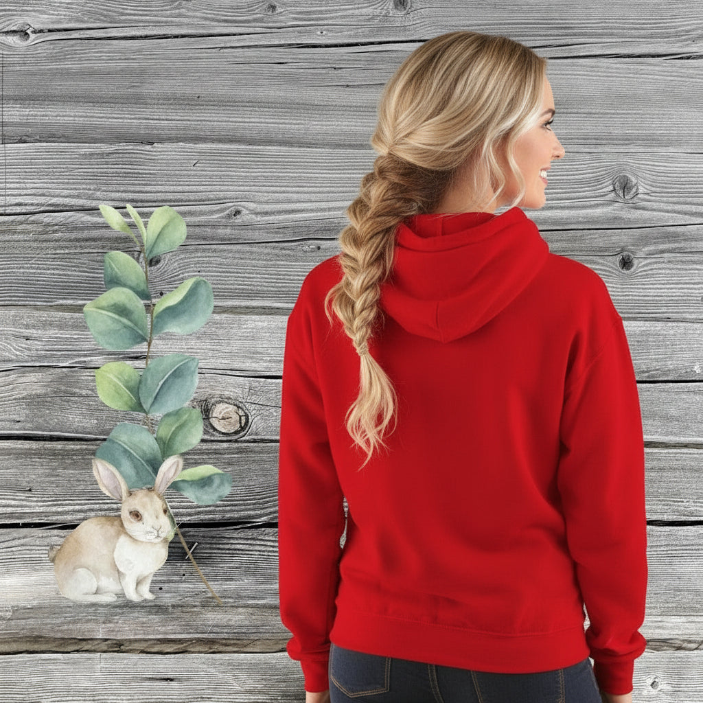NATURMAEDEL® - GEMUETLICHER NATURMAEDEL® BASIC UNISEX BAUMWOLL HOODIE MIT EINZIGARTIGEM NATURMAEDEL® TIERLIEBE DESIGN by VERENA U. JANINA VerJa.ME® - 
 www.naturmaedel.shop -