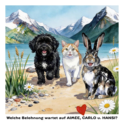 NATURMAEDEL® PREMIUM HARDCOVER FRUEHLINGS-, OSTER- BILDER- U. VORLESEBUCH AB 3 - 99 JAHREN.  94 SEITEN EDELE SEIDENMATT BESCHICHTUNG, HARDCOVER VERSION. 20x20 cm - 8x8“ ZOLL -  NATURMAEDEL HERZENSKINDER COLLECTION - DESIGN BY VERENA U. JANINA BOEHLER  - 1.27 - www.naturmaedel.shop 