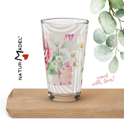 NATURMAEDEL® "WORK WITH LOVE". MOTIVATION PUR. GLUECKLICH UND MOTIVIERT ARBEITEN UND GENIESSEN. EIN WUNDERSCHOENER HANDGEMACHTER UND VON HAND DESIGNETER TRINKBECHER - DESIGNED  VERENA U. JANINA by VerJa.ME® - PREMIUM PANORAMA DRUCK - BUSINESS GARGNANO - 1.5 - www.naturmaedel.shop - 
