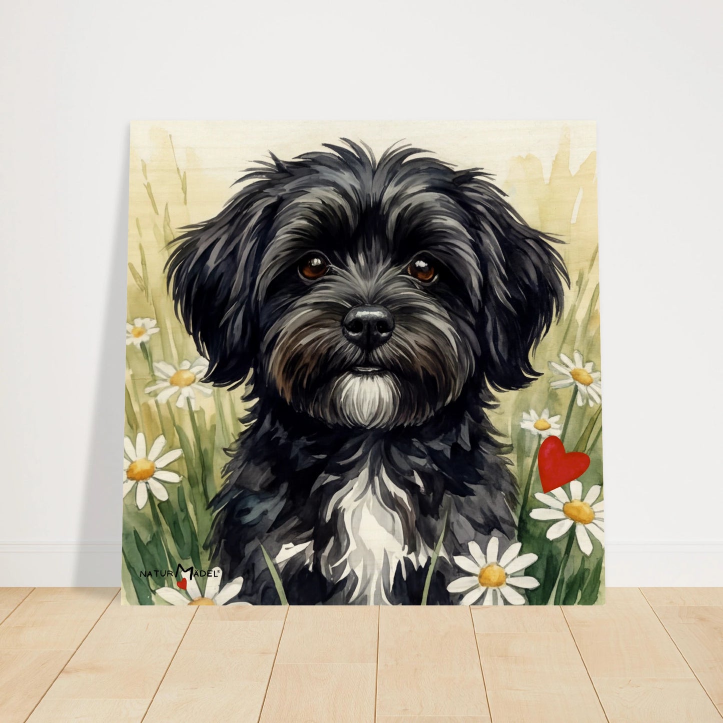 NATURMAEDEL® Wertvolles Wandbild Holzdruck „AIMEE, TRUE LOVE“ aus WO IST MILLI? WUNDERSCHOENE SAMMELEDITION Natürliches Birkenholz - ORIGINAL NATURMAEDEL CREATIV DESIGN Verena u. Janina Boehler ba VerJa.ME® -   1.22 - www.naturmaedel.shop - 