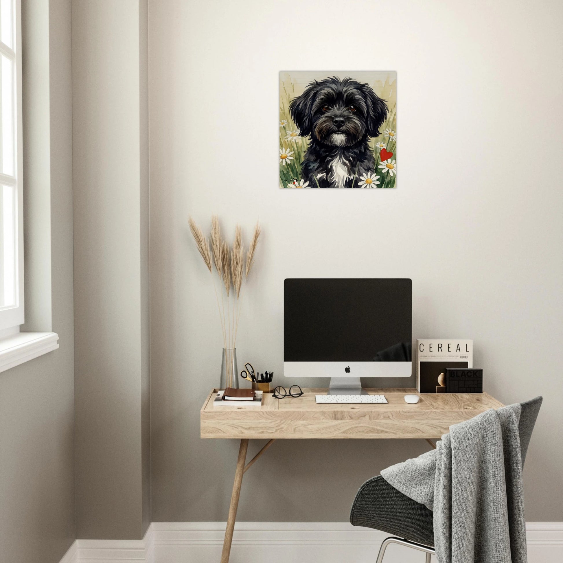 NATURMAEDEL® Wertvolles Wandbild Holzdruck „AIMEE, TRUE LOVE“ aus WO IST MILLI? WUNDERSCHOENE SAMMELEDITION Natürliches Birkenholz - ORIGINAL NATURMAEDEL CREATIV DESIGN Verena u. Janina Boehler ba VerJa.ME® - BÜRO -  1.23 - www.naturmaedel.shop - 