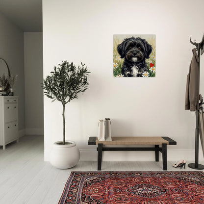 NATURMAEDEL® Wertvolles Wandbild Holzdruck „AIMEE, TRUE LOVE“ aus WO IST MILLI? WUNDERSCHOENE SAMMELEDITION Natürliches Birkenholz - ORIGINAL NATURMAEDEL CREATIV DESIGN Verena u. Janina Boehler ba VerJa.ME® - DIELE -  1.27 - www.naturmaedel.shop - 