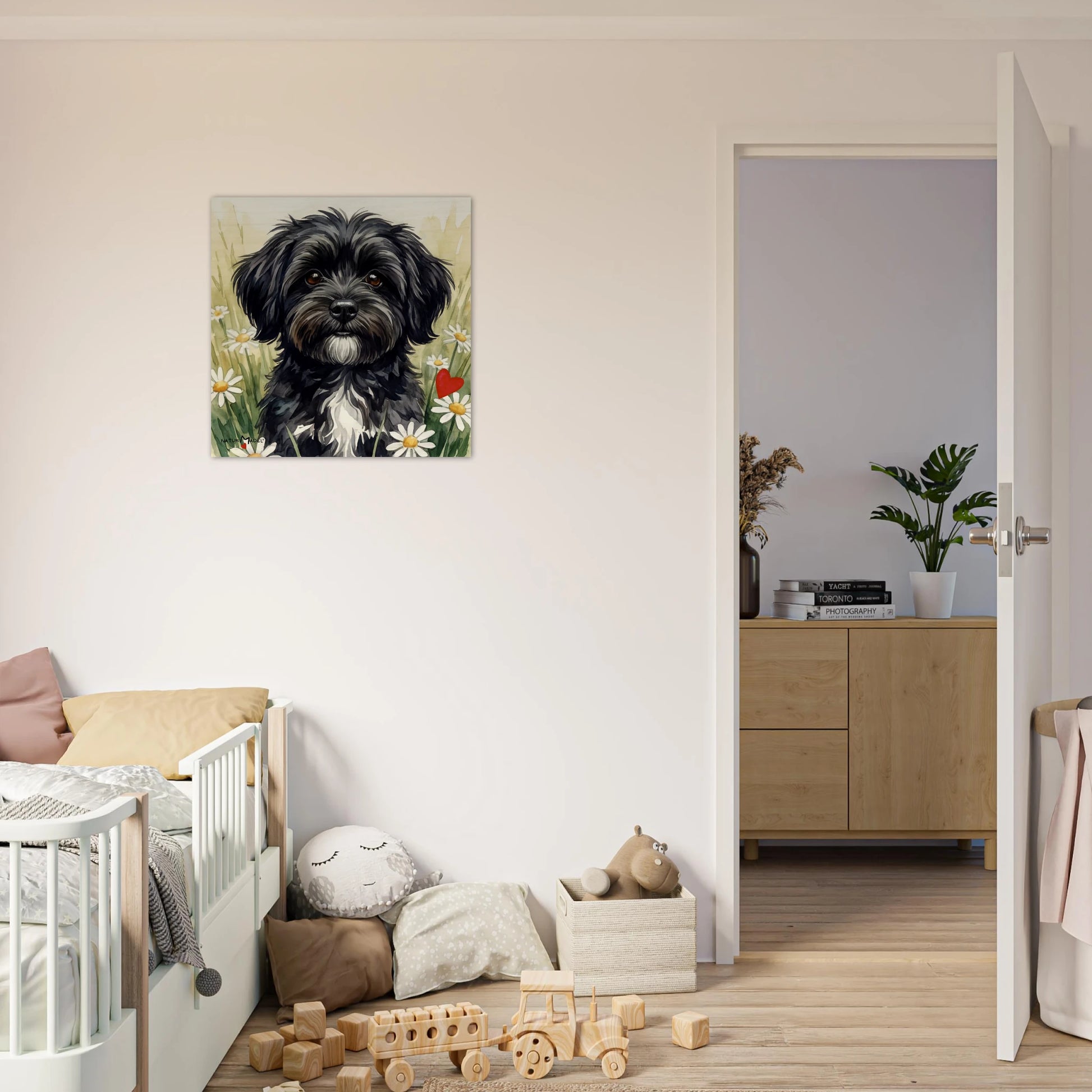 NATURMAEDEL® Wertvolles Wandbild Holzdruck „AIMEE, TRUE LOVE“ aus WO IST MILLI? WUNDERSCHOENE SAMMELEDITION Natürliches Birkenholz - ORIGINAL NATURMAEDEL CREATIV DESIGN Verena u. Janina Boehler ba VerJa.ME® - 1.4 - www.naturmaedel.shop - 