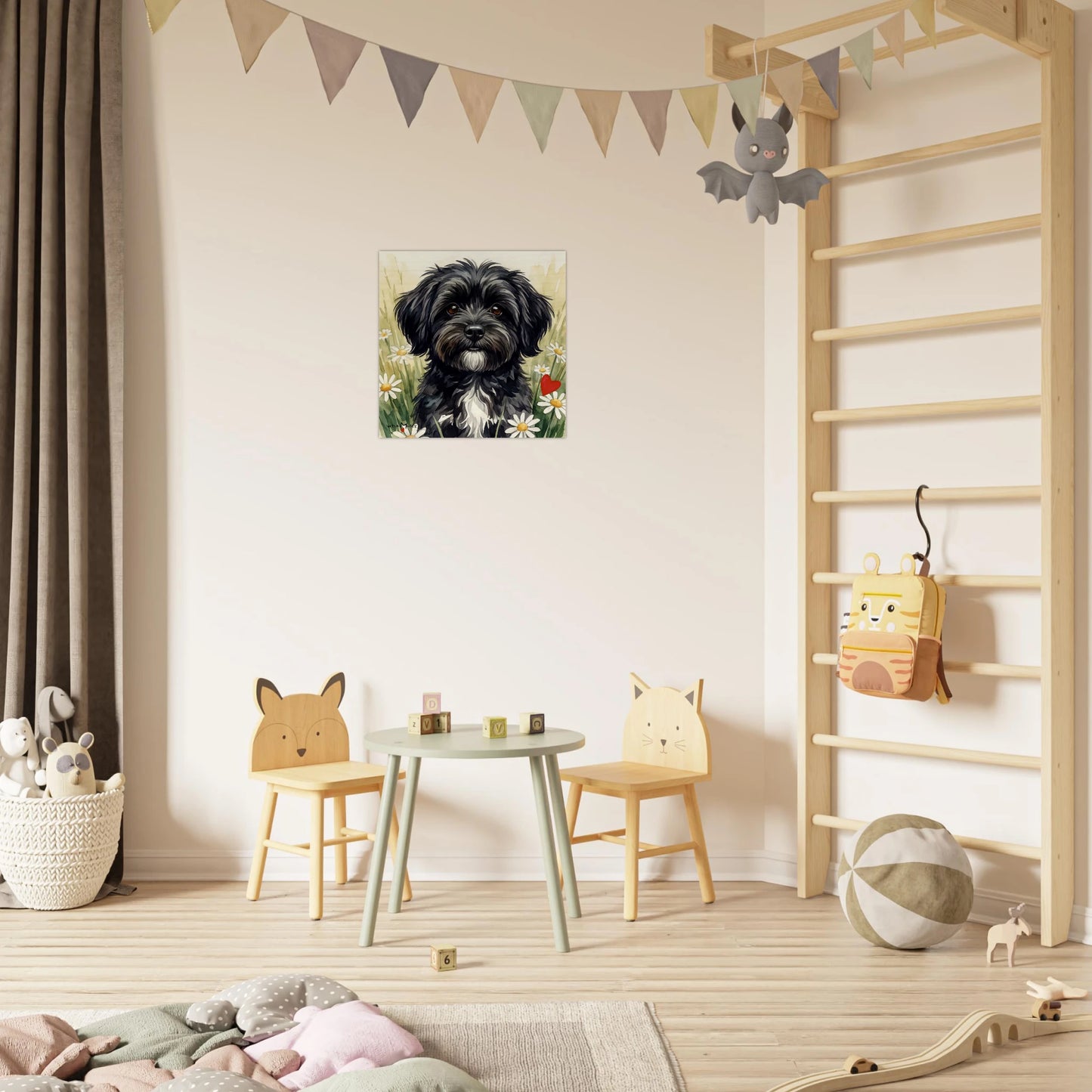 NATURMAEDEL® Wertvolles Wandbild Holzdruck „AIMEE, TRUE LOVE“ aus WO IST MILLI? WUNDERSCHOENE SAMMELEDITION Natürliches Birkenholz - ORIGINAL NATURMAEDEL CREATIV DESIGN Verena u. Janina Boehler ba VerJa.ME® - KINDERZIMMER - 1.6 - www.naturmaedel.shop - 