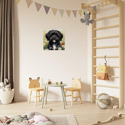 NATURMAEDEL® Wertvolles Wandbild Holzdruck „AIMEE, TRUE LOVE“ aus WO IST MILLI? WUNDERSCHOENE SAMMELEDITION Natürliches Birkenholz - ORIGINAL NATURMAEDEL CREATIV DESIGN Verena u. Janina Boehler ba VerJa.ME® - KINDERZIMMER - 1.6 - www.naturmaedel.shop - 