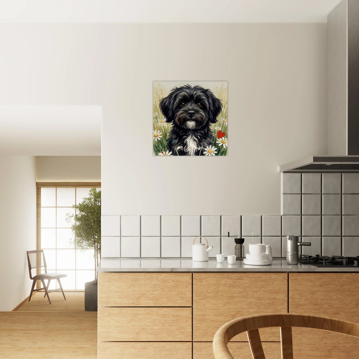 NATURMAEDEL® Wertvolles Wandbild Holzdruck „AIMEE, TRUE LOVE“ aus WO IST MILLI? WUNDERSCHOENE SAMMELEDITION Natürliches Birkenholz - ORIGINAL NATURMAEDEL CREATIV DESIGN Verena u. Janina Boehler ba VerJa.ME®  - KÜCHE -  1.8 - www.naturmaedel.shop - 