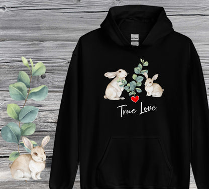 GEMÜTLICHER NATURMÄDEL® BASIC UNISEX HOODIE MIT EINZIGARTIGEM NATURMÄDEL® TIERLIEBE DESIGN, www.naturmaedel.shop