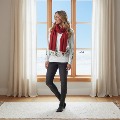 EXCLUSIVER DESIGNER PULLOVER IM NATURMÄDEL® TIERLIEBE AQUARELL DESIGN. EIN LIEBLINGSSTÜCK FÜR ALLE TIERLIEBHABERINNEN.