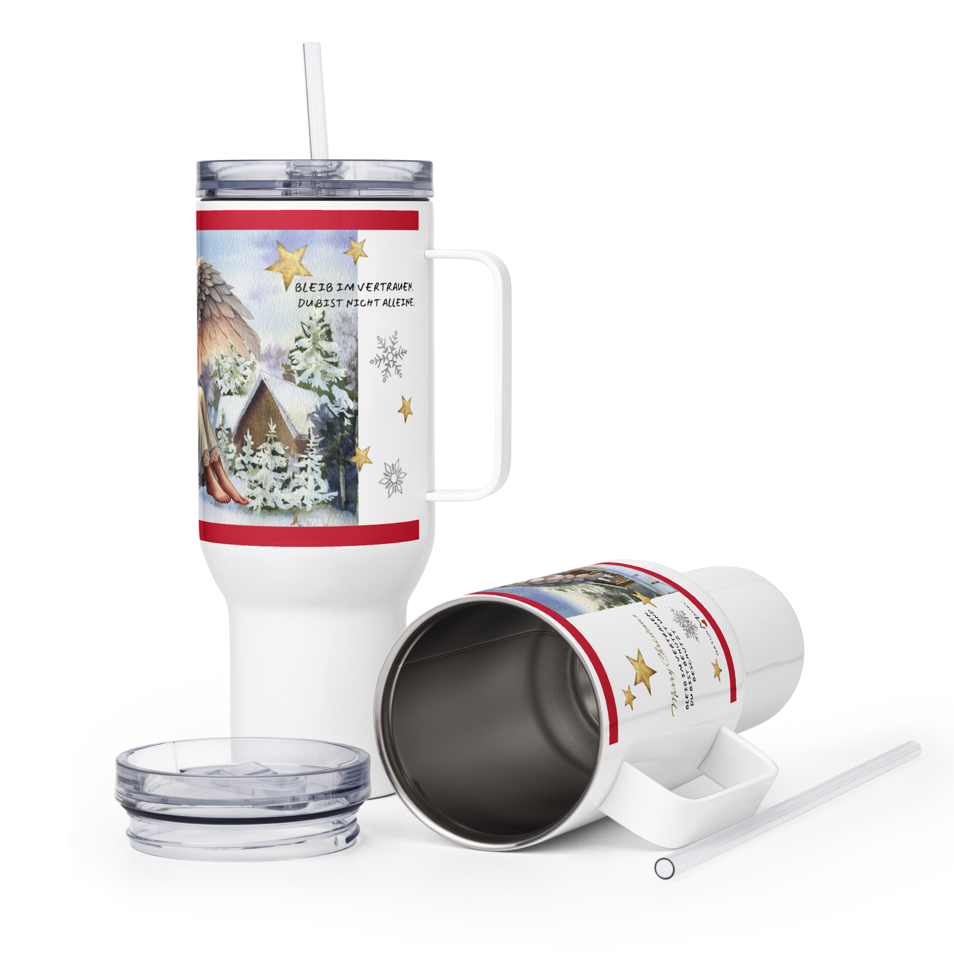 NATURMAeDEL_CREATIV_DESIGN_-_WEIHNACHTSZAUBER_-_TRAVEL_MUG_-_SCHUTZENGEL_-_DU_BIST_BEHUeTET..._-_WEISS_-_SCHUTZENGEL_MIT_HERZ_-_ROTER_RAHMEN_-_3.2_-_www.naturmaedel.shop