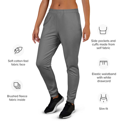 NATURMAEDEL® CLASSIC BASIC - EXCLUSIVE HIGHTECH DAMEN JOGGINGHOSE IM LOUNGEWEAR LOOK. ATMUNGSAKTIV, ELASTISCH, FIGURBETONT. FARBE GRAU. FADEN SCHWARZ 1.4 — EIGENSCHAFTEN- DESIGN VERENA by VerJa.ME® - www.naturmaedel.shop - 