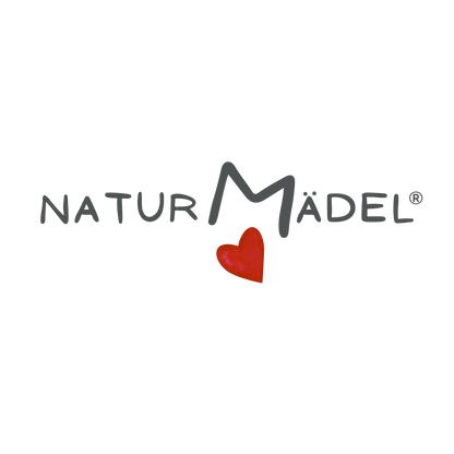 NATURMÄDEL® mit Herz - ORIGINAL CREATIV DESIGN by VERENA U. JANINA VerJa.ME® -   LOGO - www.naturmaedel.shop - 