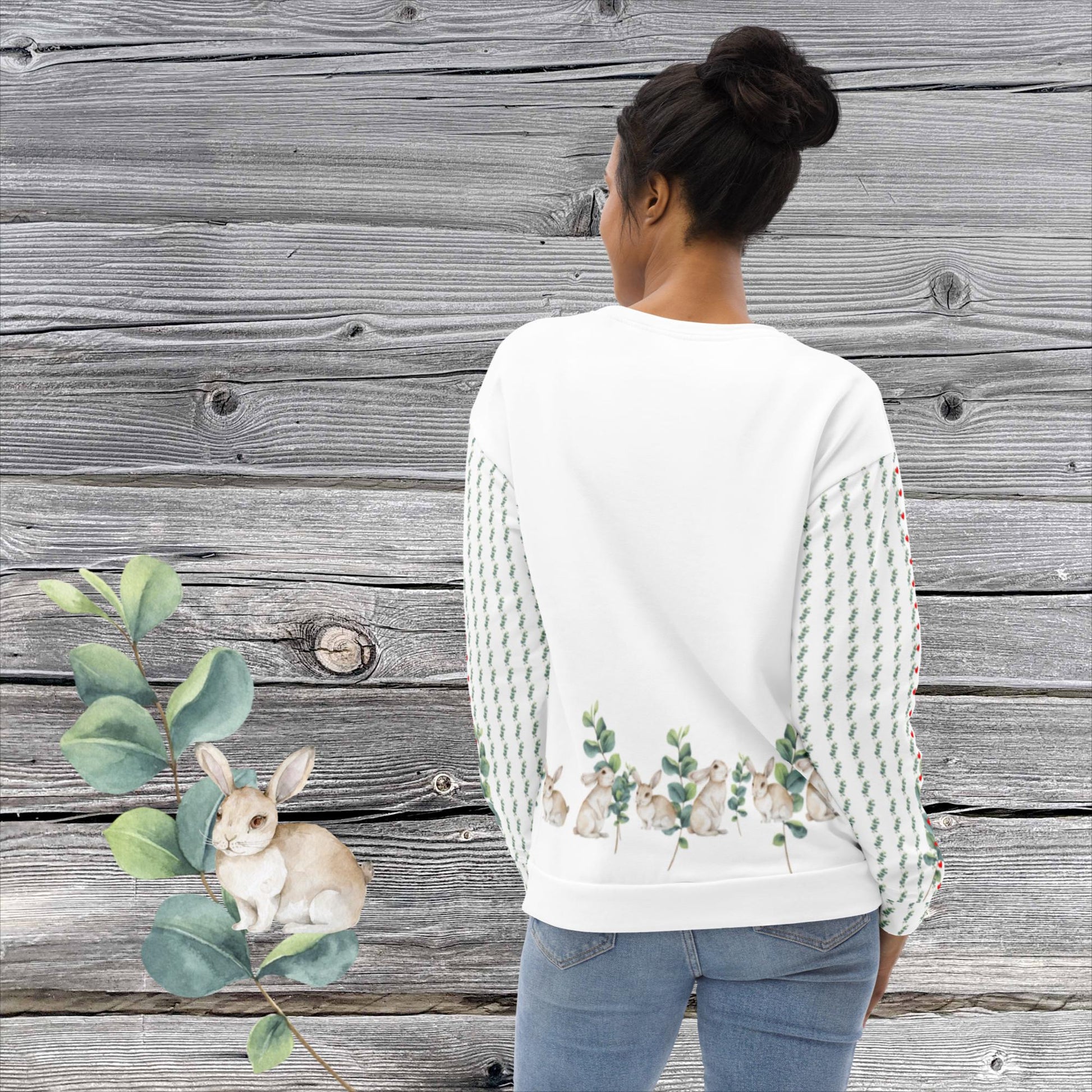 EXCLUSIVER DESIGNER PULLOVER IM NATURMÄDEL® TIERLIEBE AQUARELL DESIGN. EIN LIEBLINGSSTÜCK FÜR ALLE TIERLIEBHABERINNEN, www.naturmaedel.com