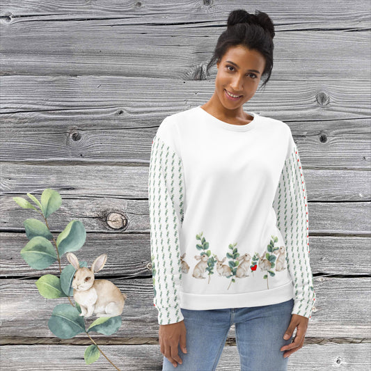 EXCLUSIVER DESIGNER PULLOVER IM NATURMÄDEL® TIERLIEBE AQUARELL DESIGN. EIN LIEBLINGSSTÜCK FÜR ALLE TIERLIEBHABERINNEN, www.naturmaedel.com