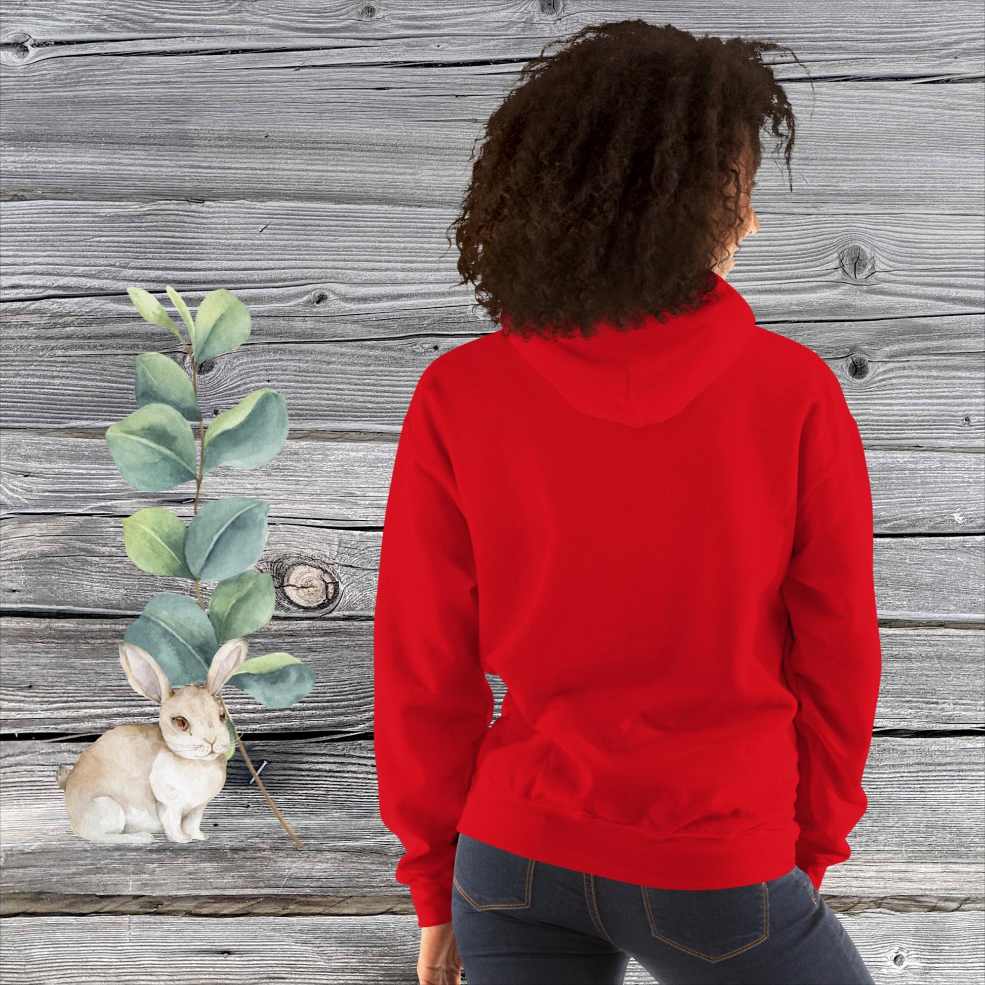GEMÜTLICHER NATURMÄDEL® BASIC UNISEX HOODIE MIT EINZIGARTIGEM NATURMÄDEL® TIERLIEBE DESIGN, www.naturmaedel.shop